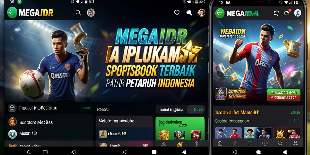 Tampilan gameplay Sportsbook yang menarik di MEGAIDR.