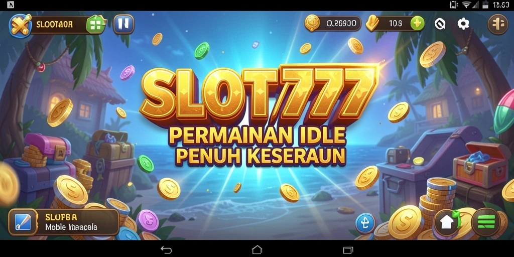 Tampilan gameplay SLOT777 yang mengagumkan dan penuh warna.